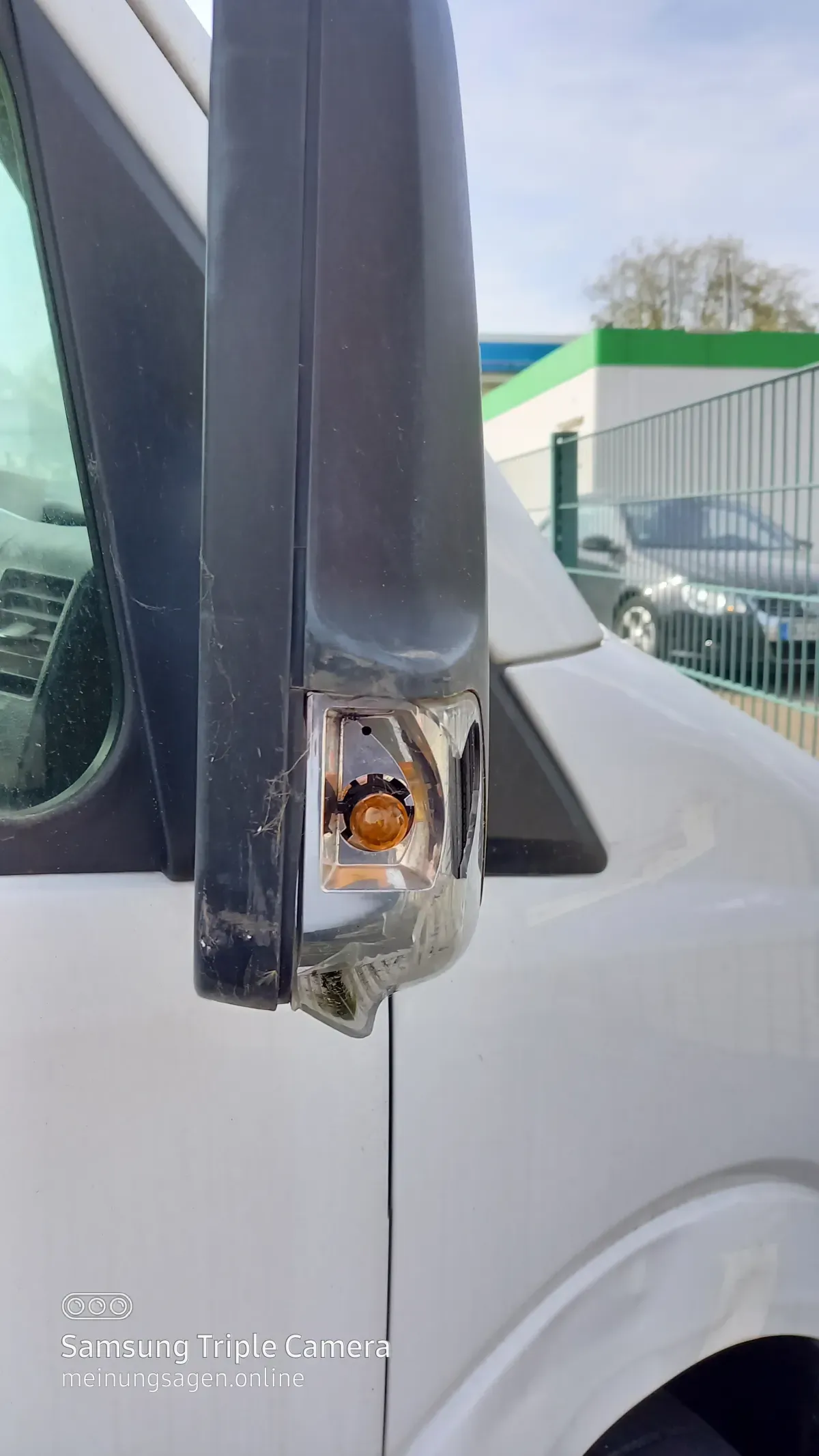 Mercedes Benz Sprinter 313 CDI Weiß 2009  Beifahrer Spiegel Kaputt 