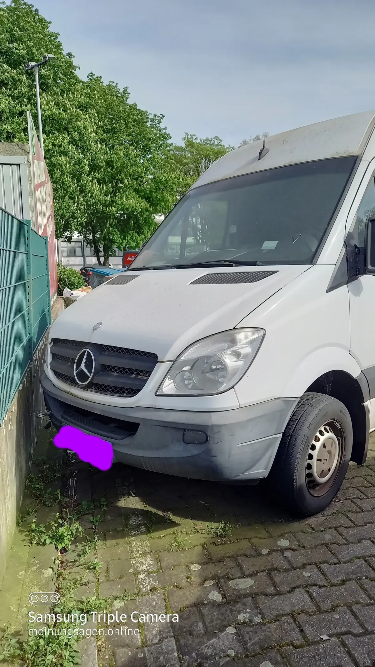 Mercedes Benz Sprinter 313 CDI Weiß 2009  Front