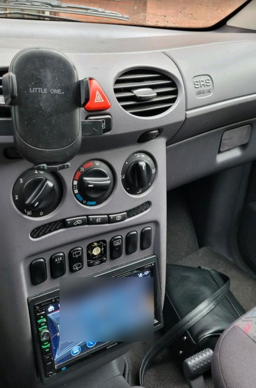 Mercedes Benz A140 Baujahr 2000 Instrumente Klima Lüftung