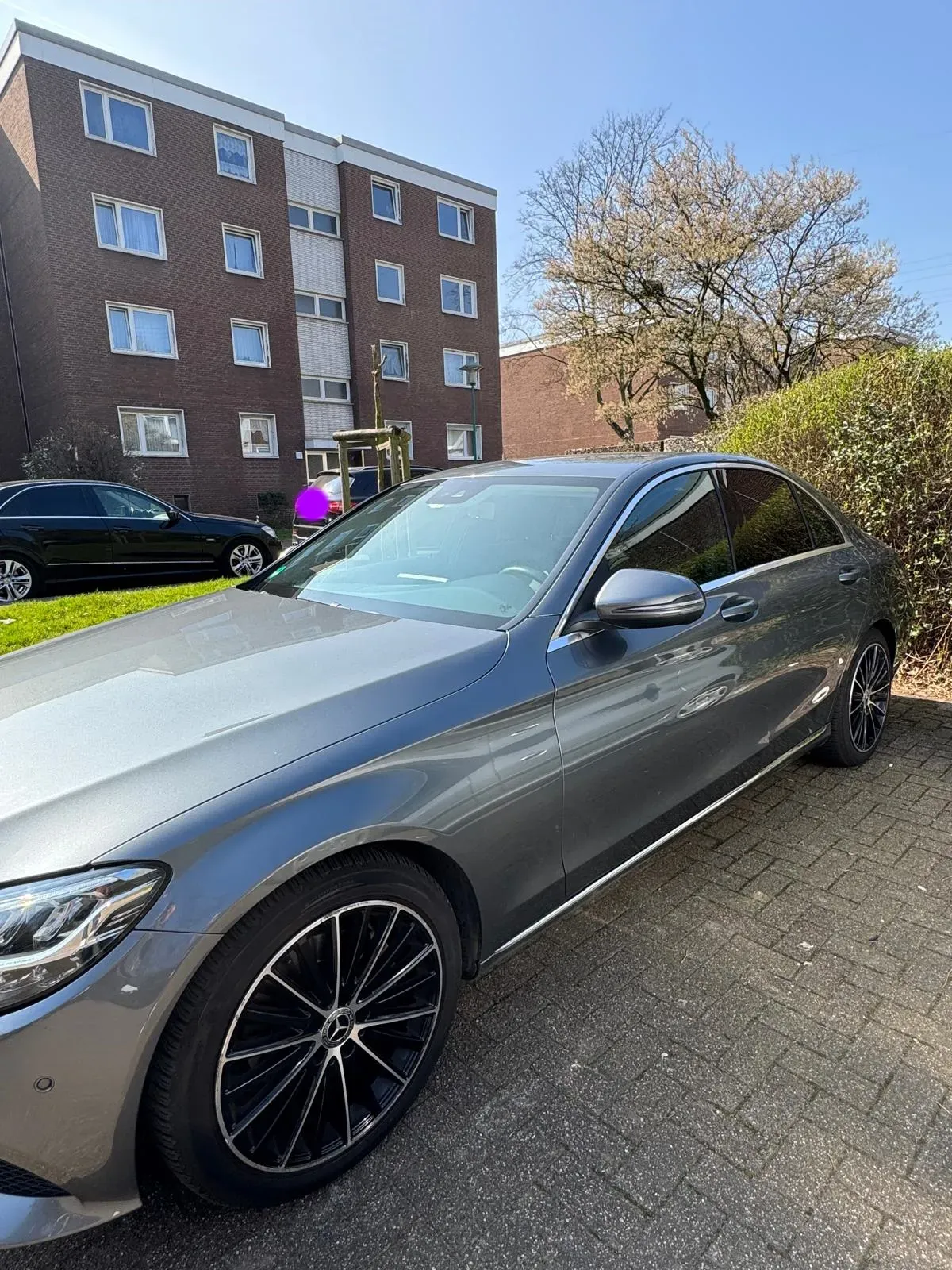 Mercedes Benz E200 D Grau Limousine Baujahr 2019 Grau Fahrerseite