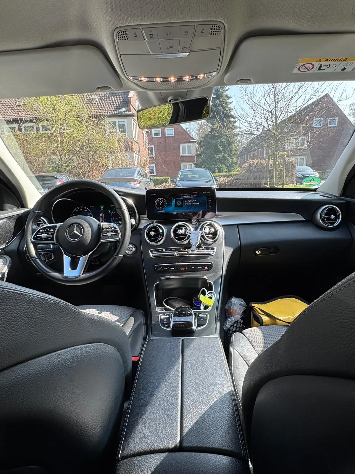 Mercedes Benz E200 D Innenraum Sitze Front