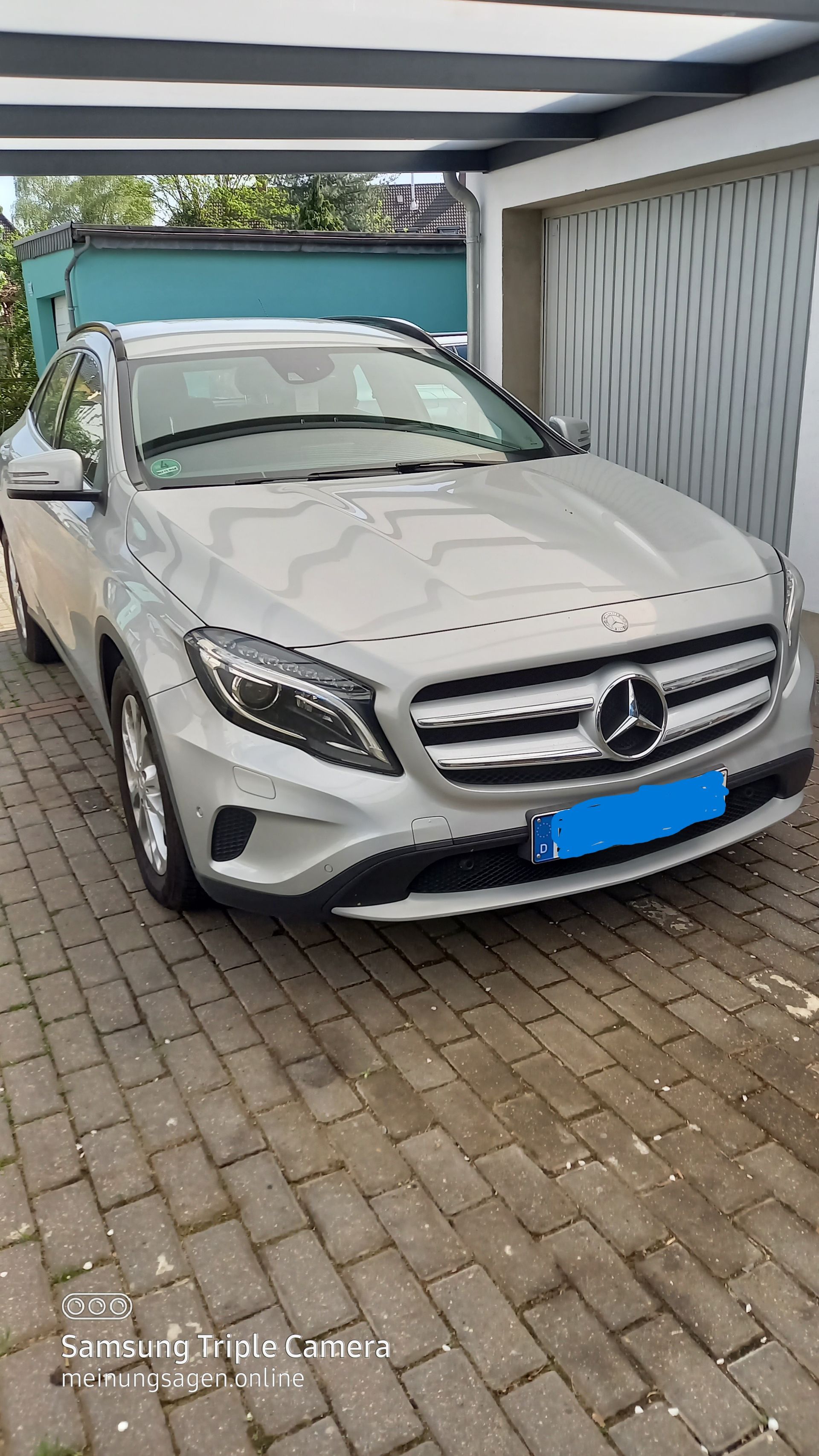 Mercedes GLA 200 Limousine Baujahr 2014 Front Silber