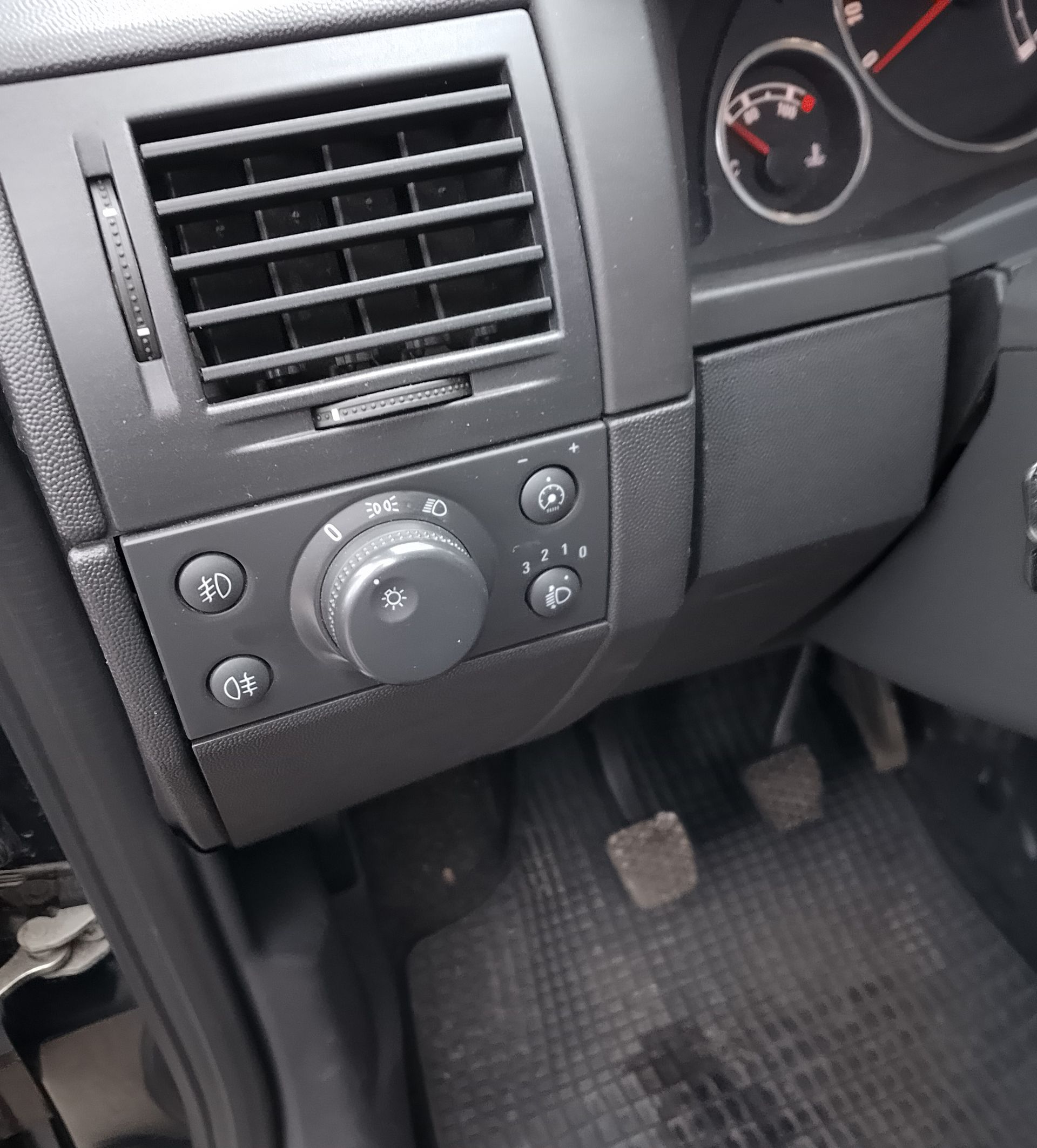 Opel Meriva Baujahr 2007-Lichtschalter