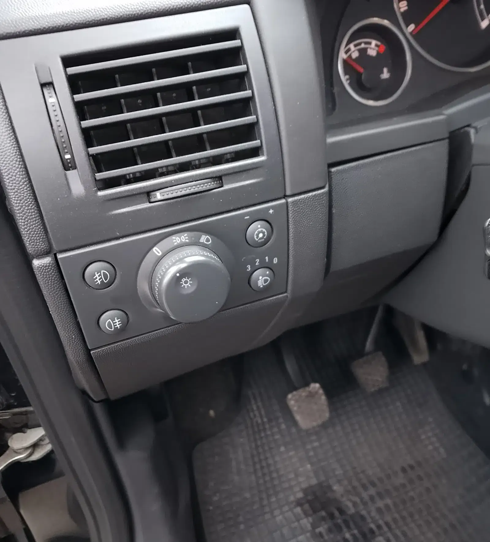 Opel Meriva Baujahr 2007-Lichtschalter