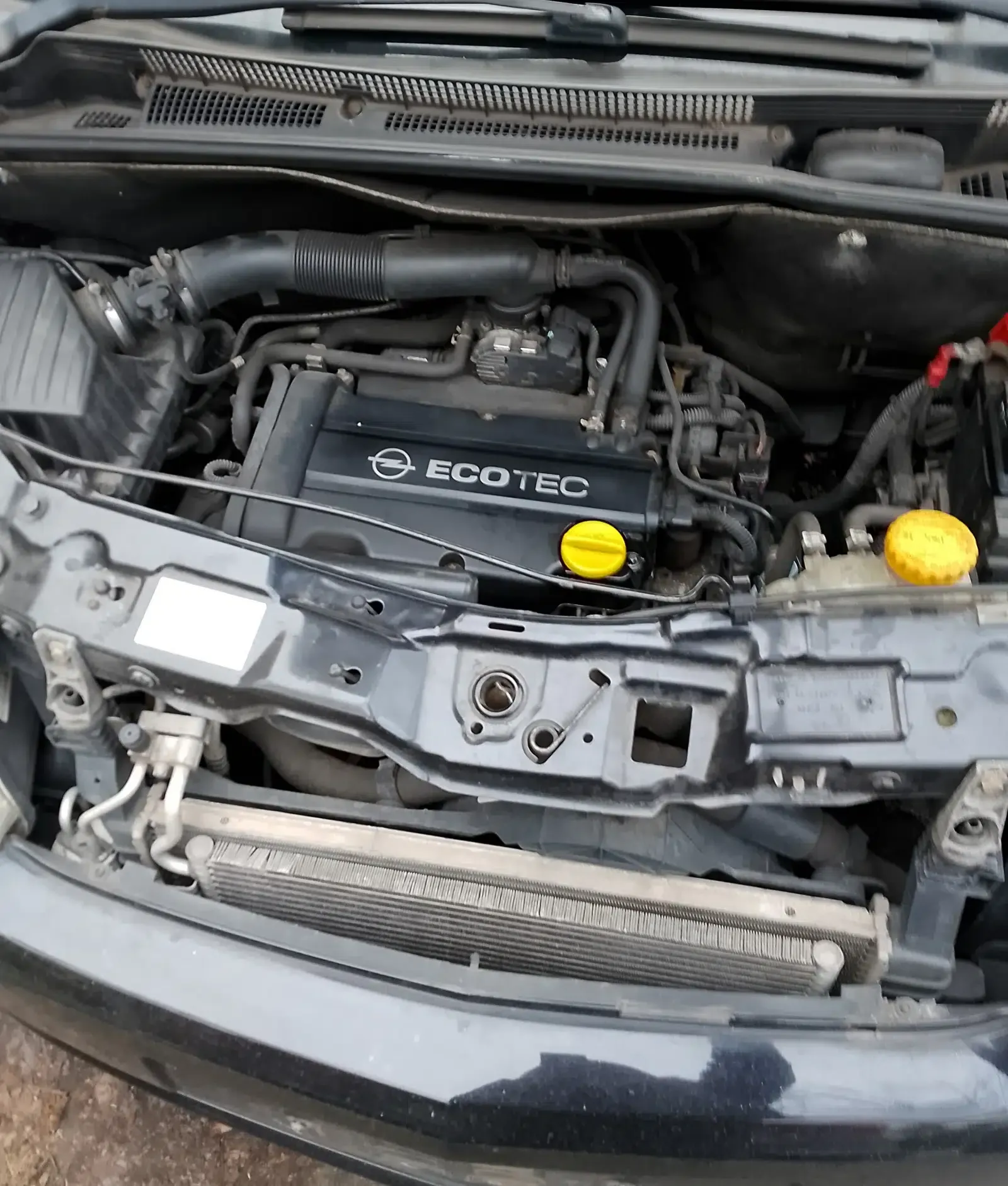 Opel Meriva Baujahr 2007-Motorraum