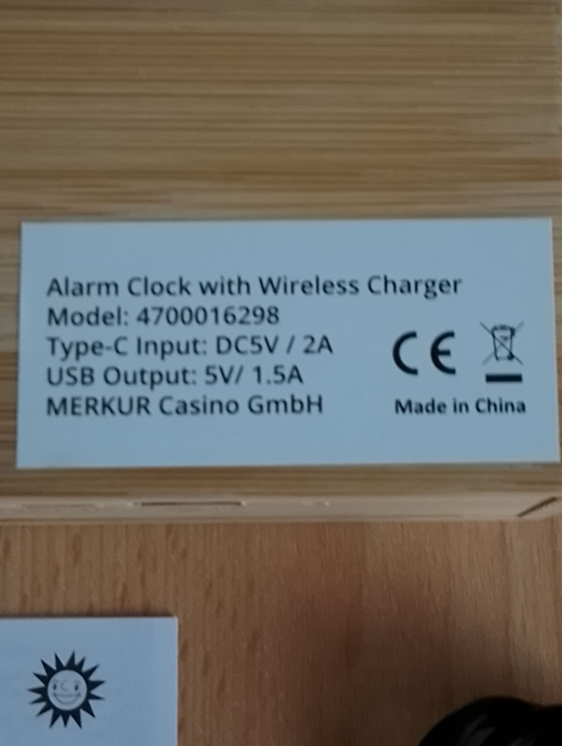 Radiowecker Holzdeko-Typ