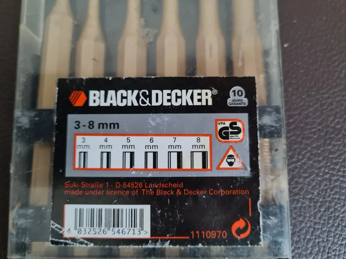 Rennsteig Werkzeug  Set in Verpackung von Black und Decker 6 Größen gebraucht.