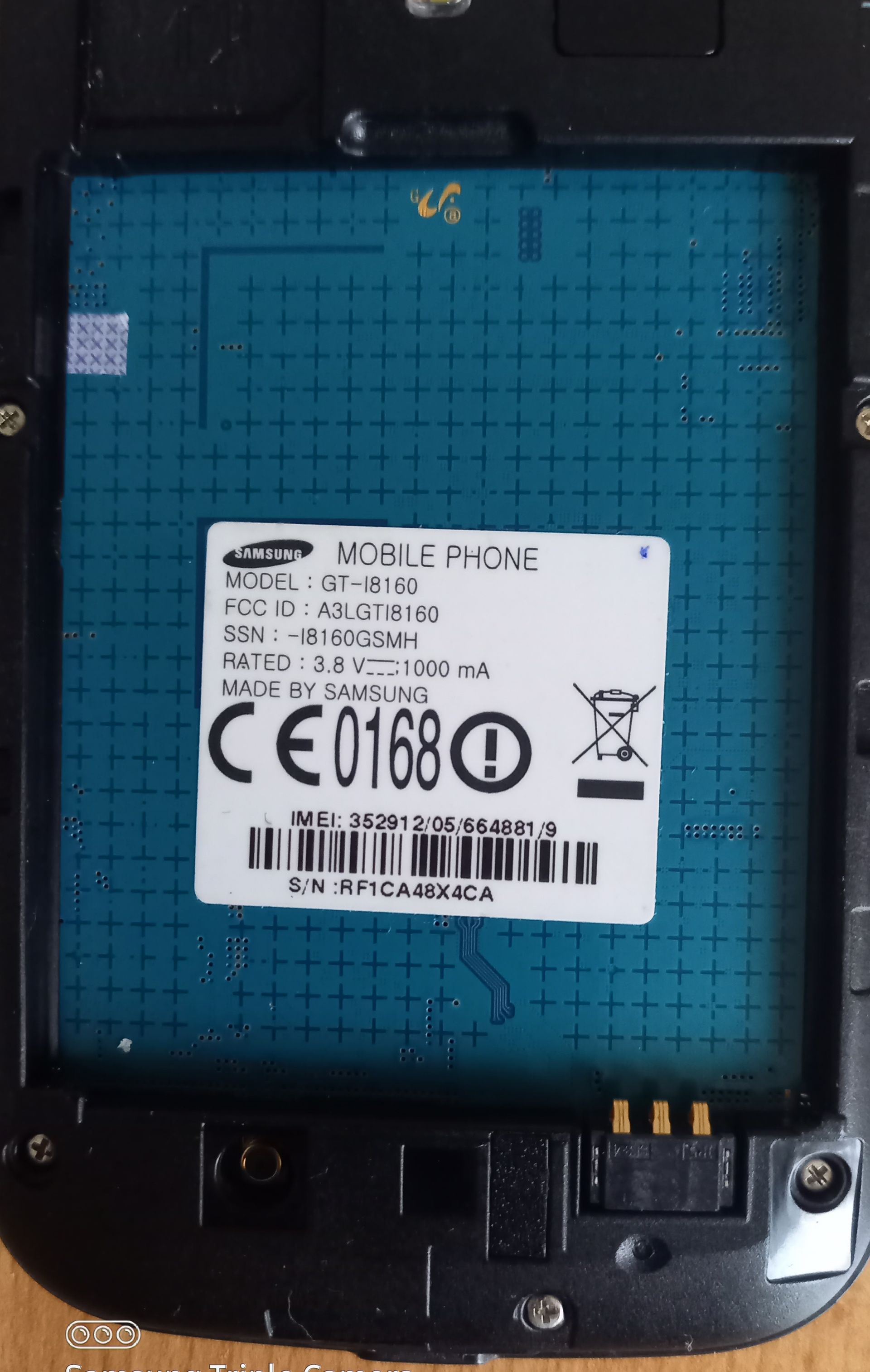 Samsung Galaxy ACE2-Typ No. Nummer