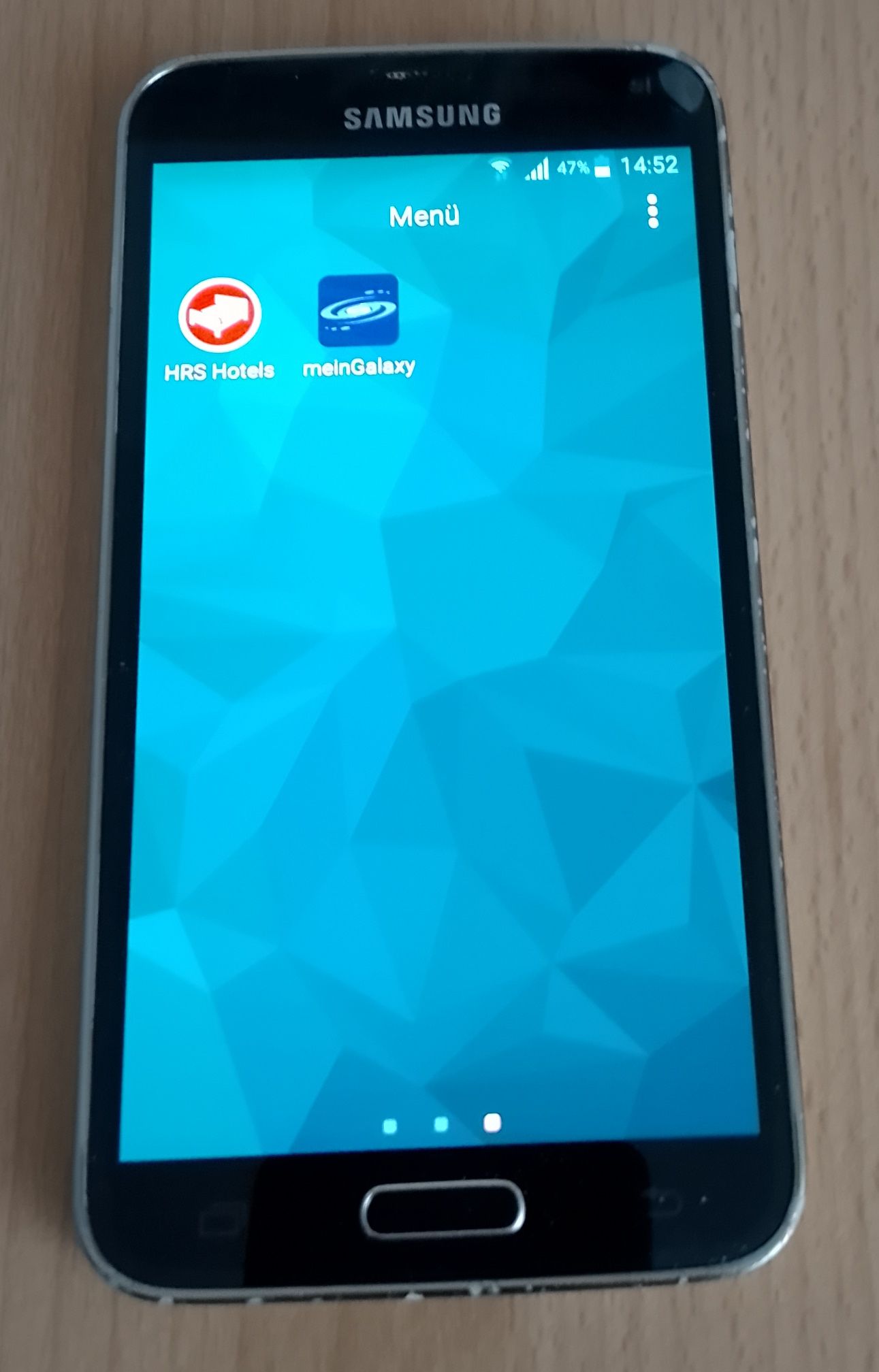 Samsung S5 Anleitung Menü-Gebrauch