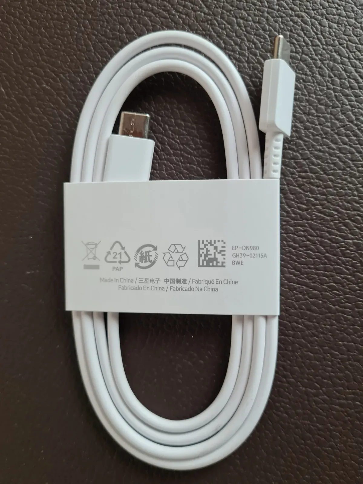 Neues Weißes Smartphone Handy PC Daten Übertragung Kabel USB