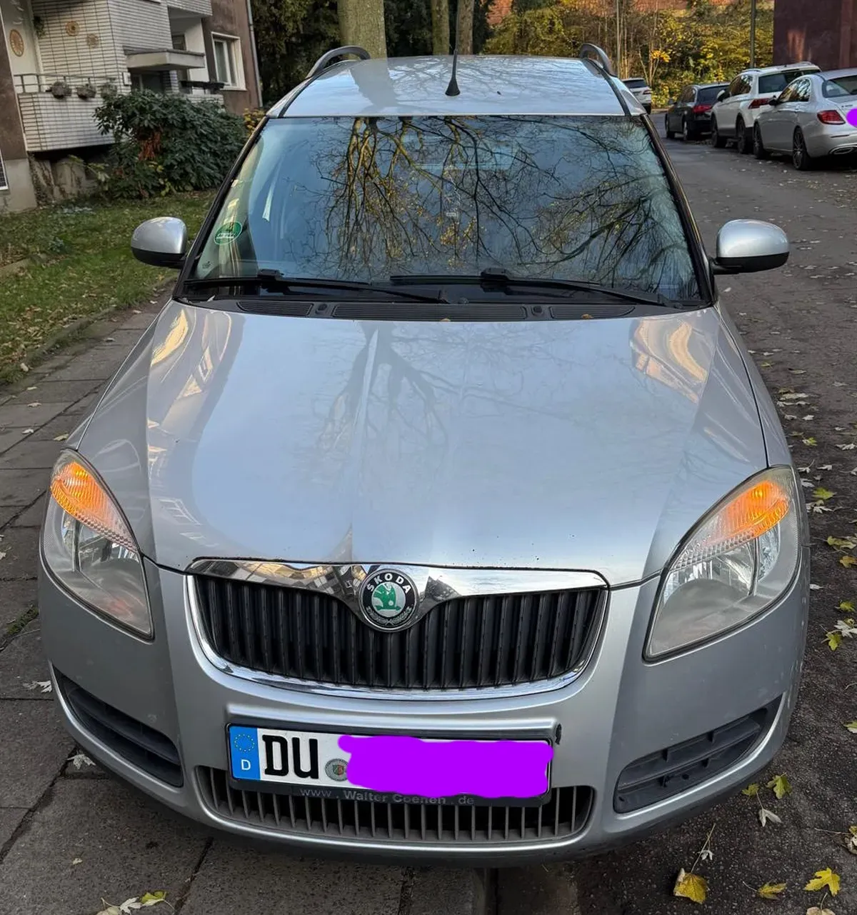 Skoda Roomster  Front Scheinwerfer 