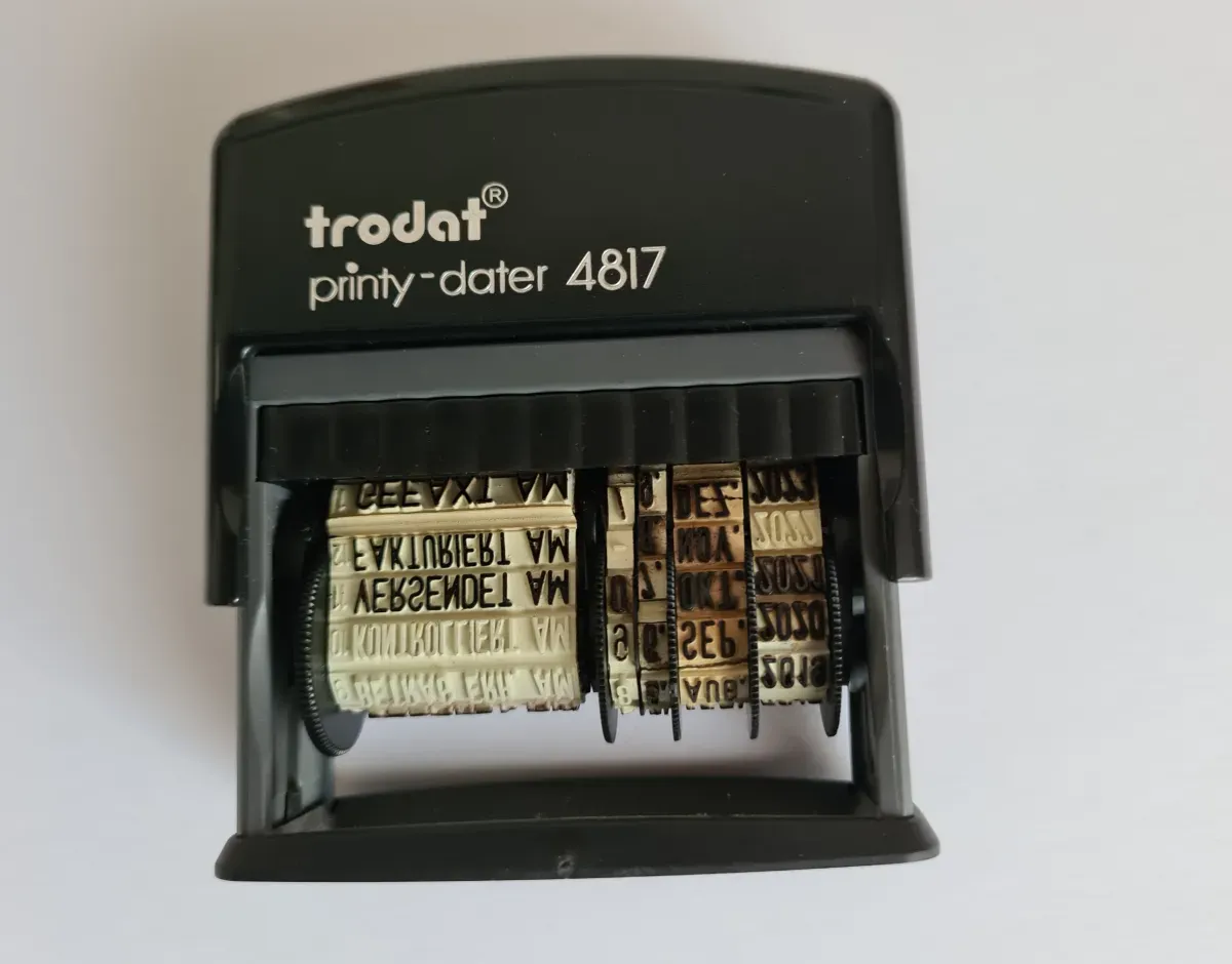 Datumstempel trodat printy - dater 4817 - Gebraucht
