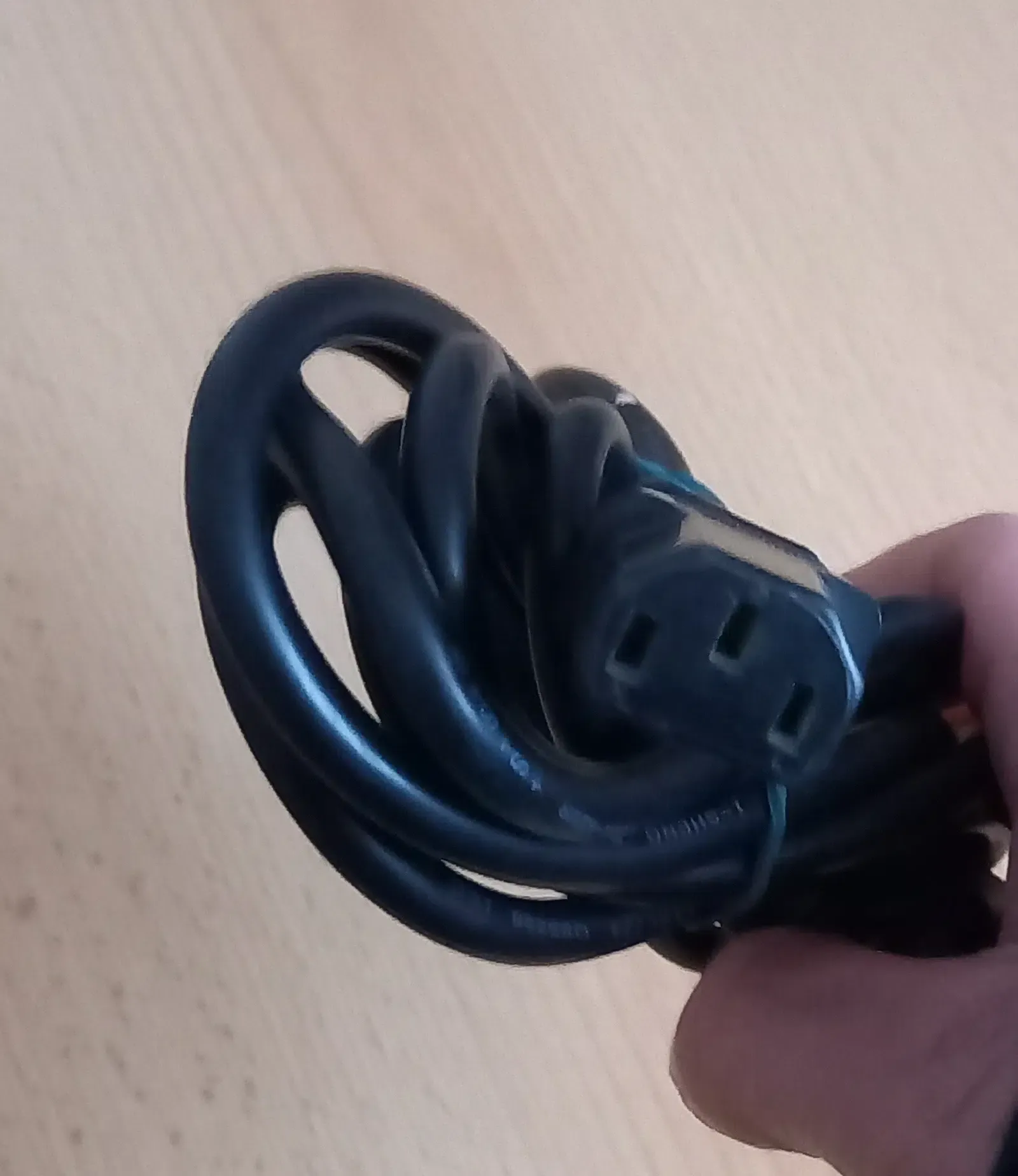 Stromkabel PC-Drucker-TV-Stecker-Anschluss