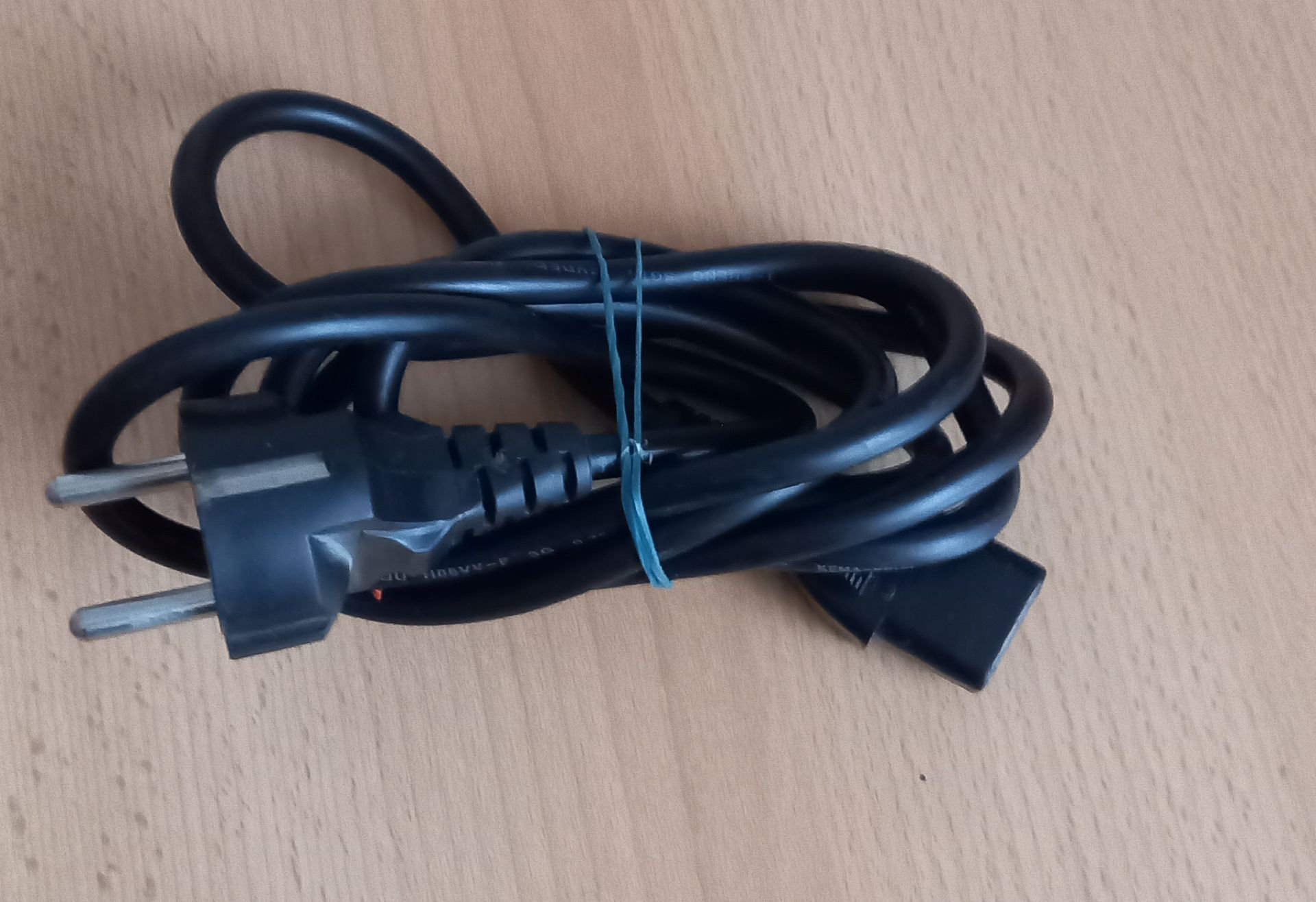 Stromkabel PC-Drucker-TV-Stecker-Gebraucht