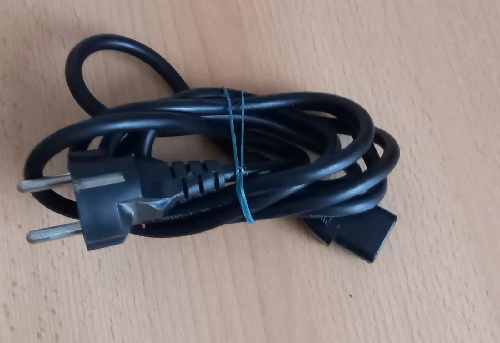 Stromkabel PC-Drucker-TV-Stecker-Gebraucht
