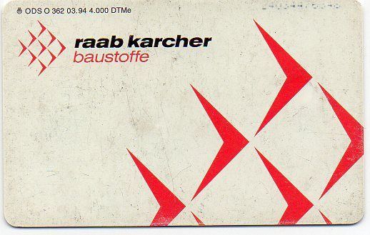 Telefonkarten raab karcher 