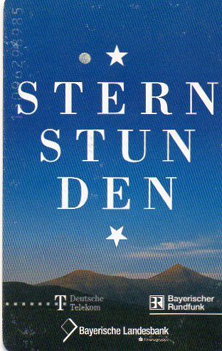 Telefonkarten Bayrischer Rundfunk Sternstunden 