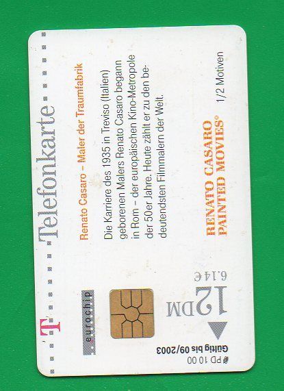 Telefonkarten Humphrey Bogart Ingrid Bergman 