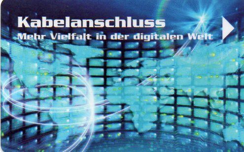 Telefonkarten Kabelanschluss 