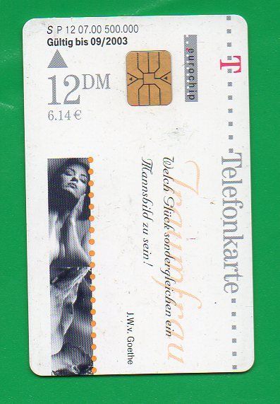 Telefonkarten Schöne Frau 