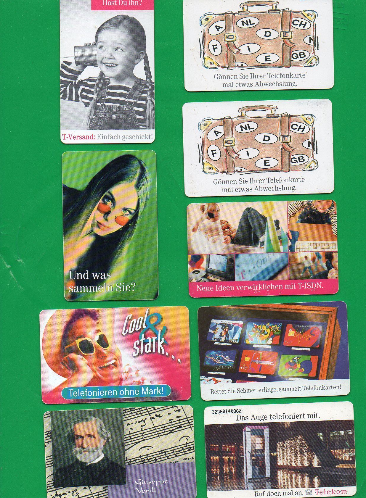 Verschiedene Telefonkarten ab 1993