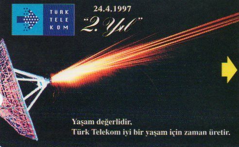 Telefonkarten Schöne erhalten ab 1997 Türkei 