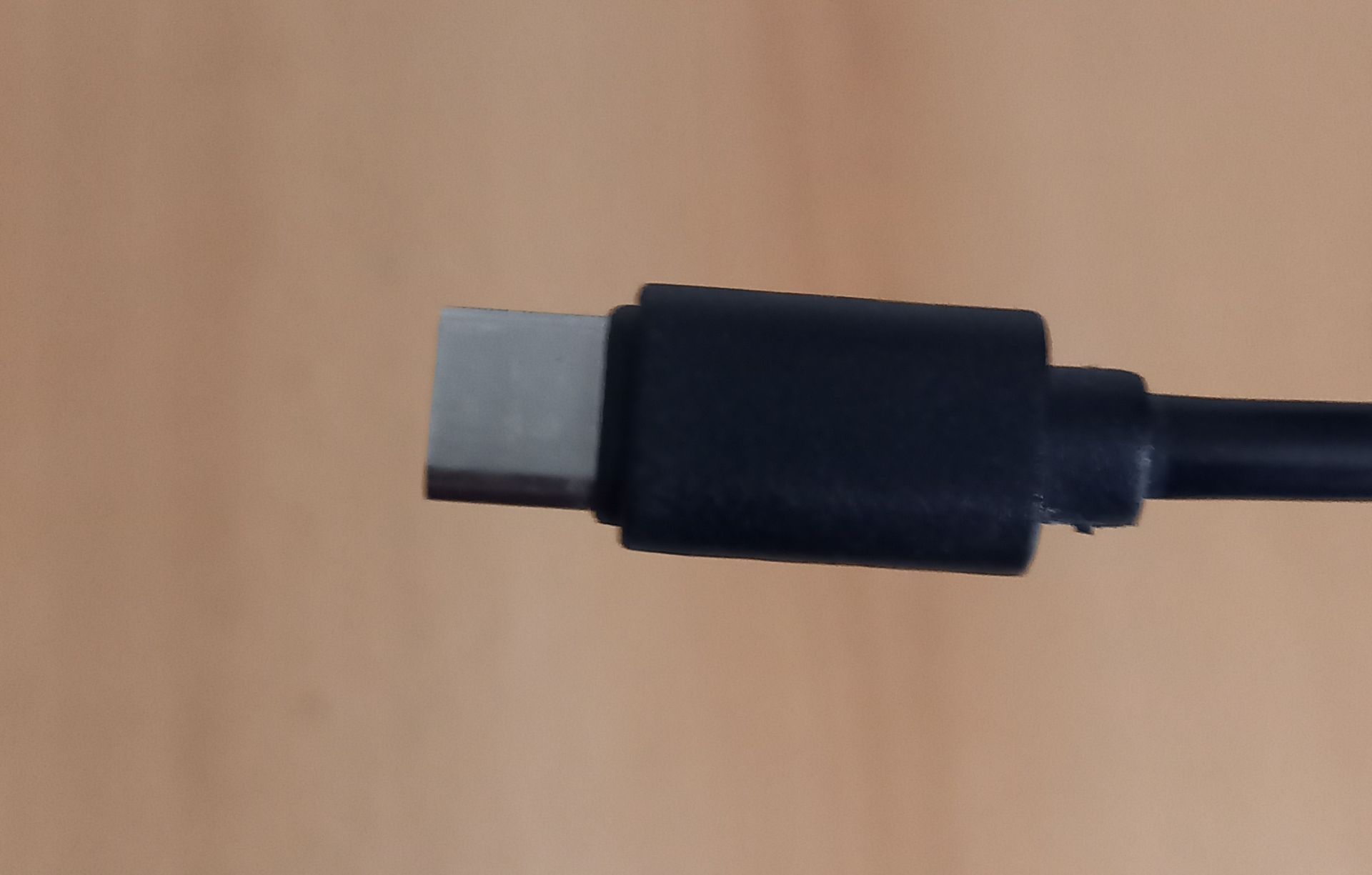 USB Ladekabel Schwarz 1 Meter-Anschluss Smartphone