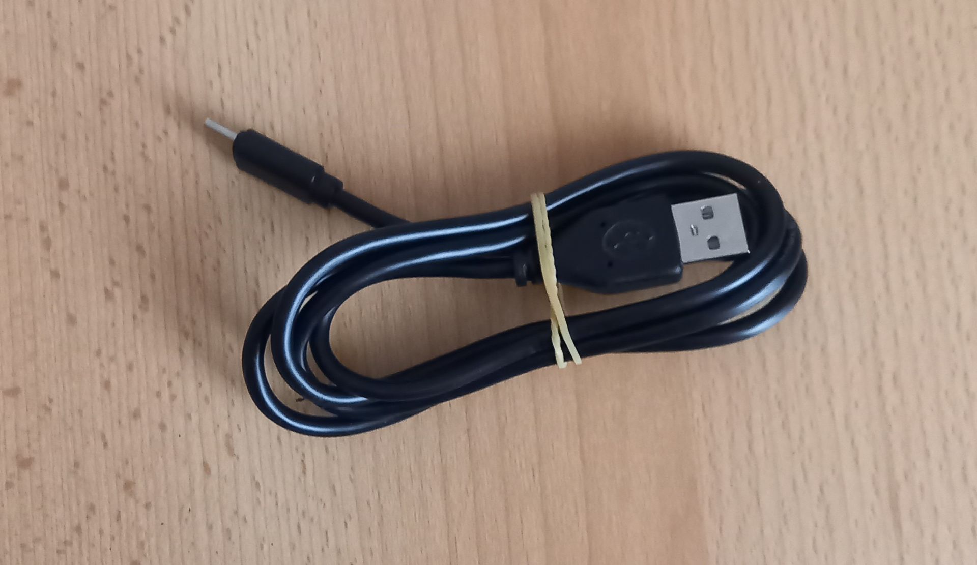 USB Ladekabel Smartphone Schwarz 1 Meter (2)