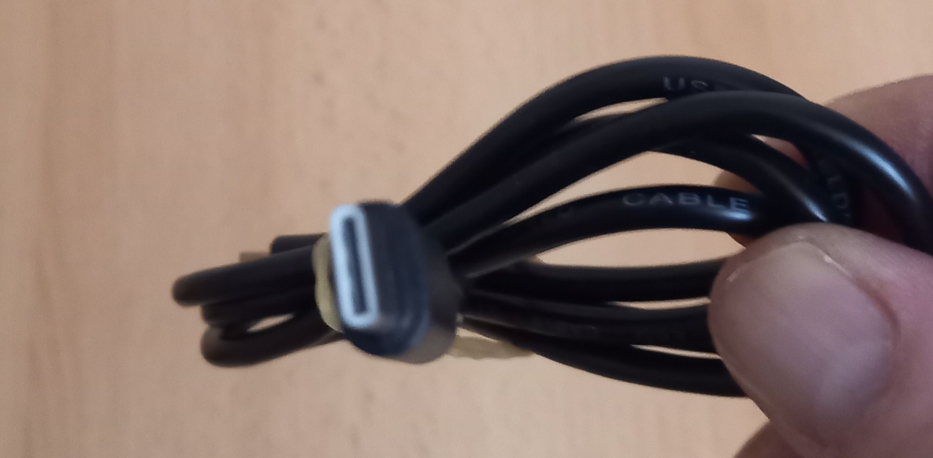 USB Ladekabel Smartphone Schwarz 1 Meter-Anschlüsse