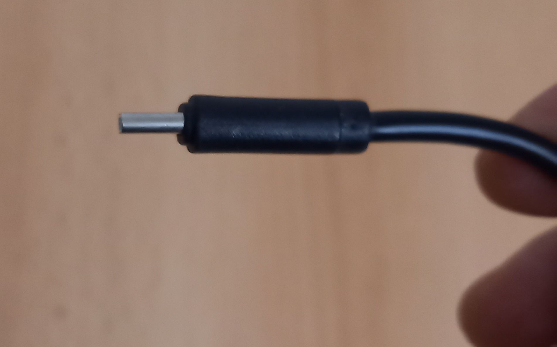 USB Ladekabel Smartphone Schwarz 1 Meter-Steckeranschluss