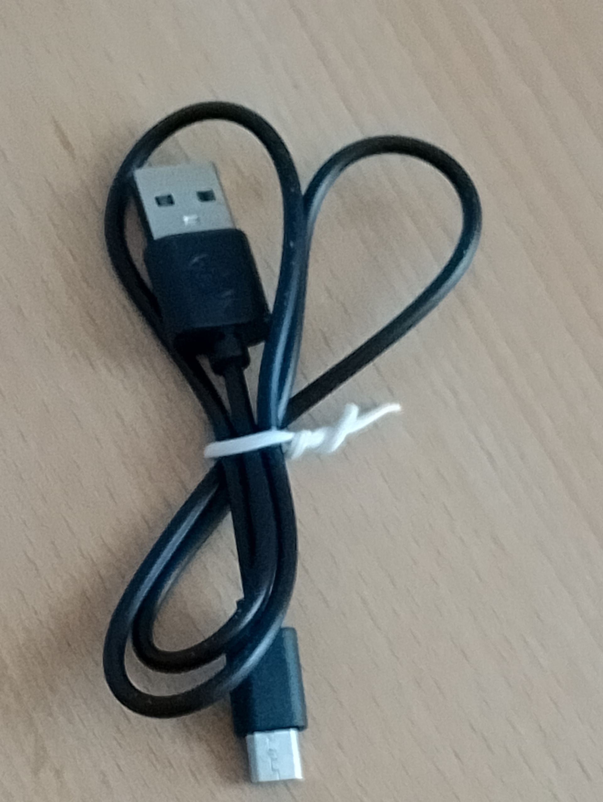 USB Ladekabel-Schwarz