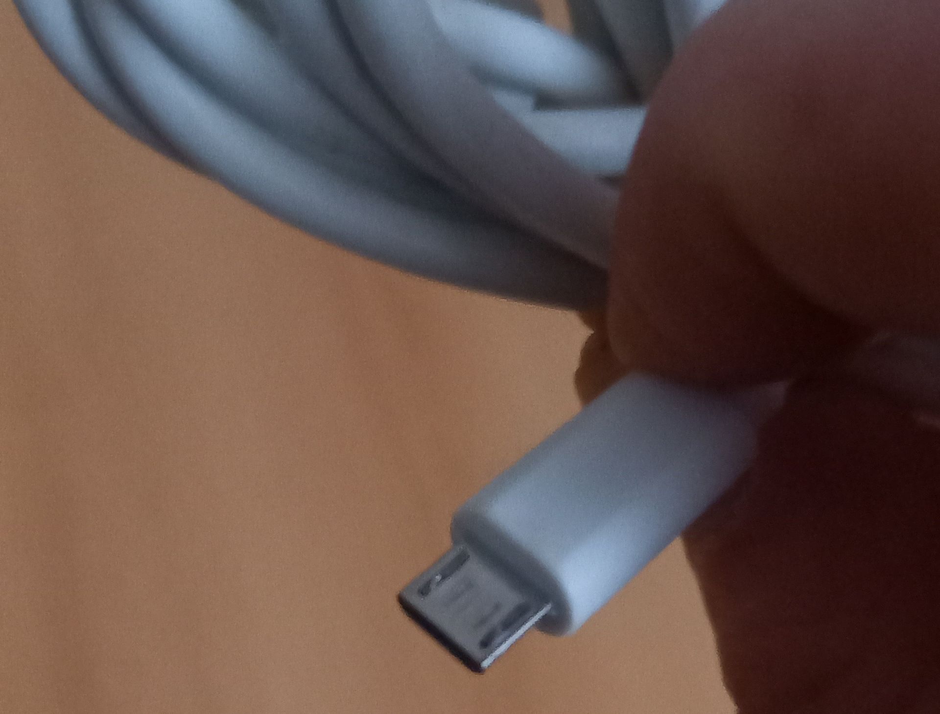 USB Smartphone Kabel-Weis-1Meter-Stecker Handy