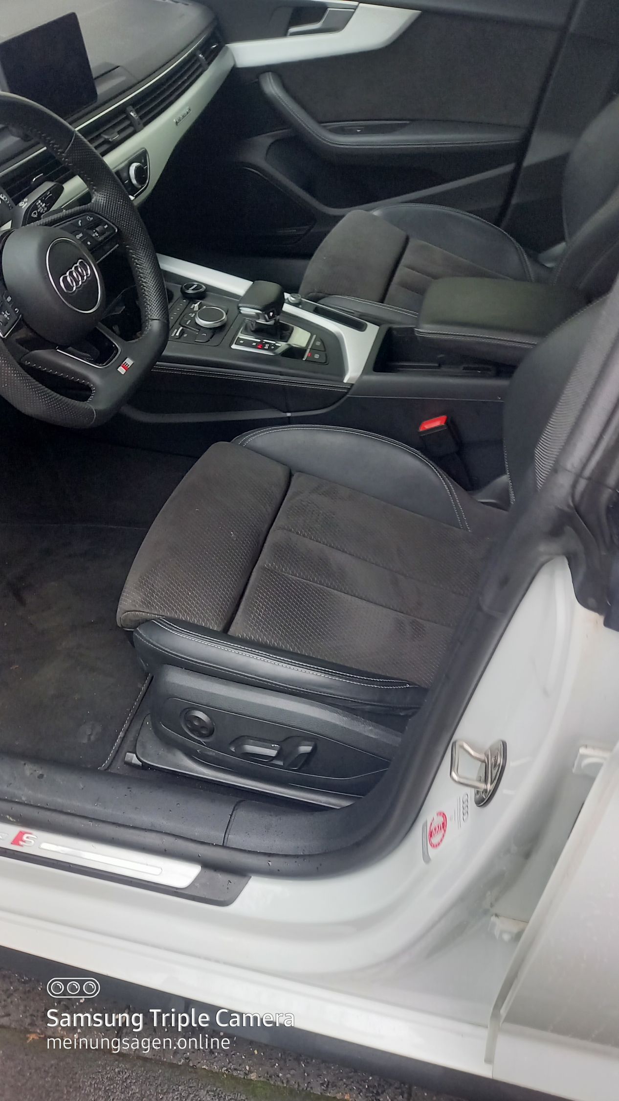 Audi A5 Sportback Limousine Baujahr 2019 Weiß Diesel Front Sitze