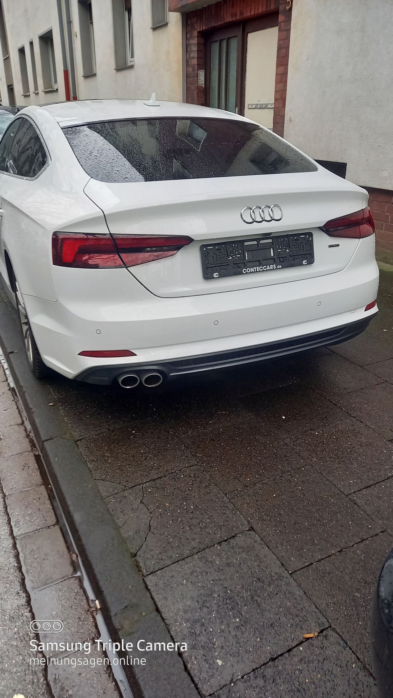 Audi A5 Sportback Limousine Baujahr 2019 Weiß Diesel Heck