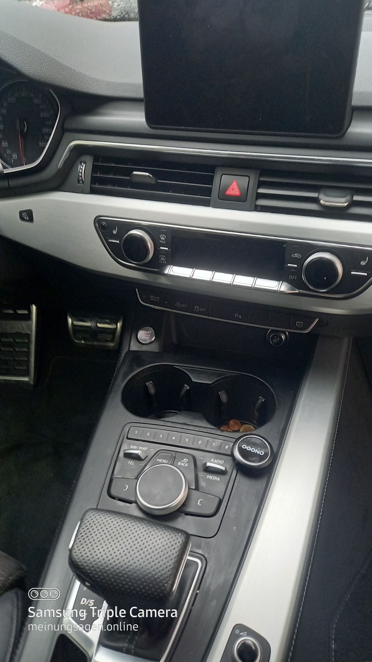 Audi A5 Sportback Limousine Baujahr 2019 Weiß Diesel Instrumente