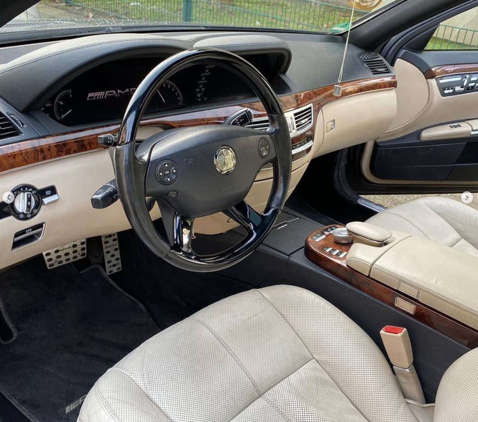 Mercedes Benz S400 Hybrid Baujahr 2009 Innen Lederlenkrad Instrumente Sitze