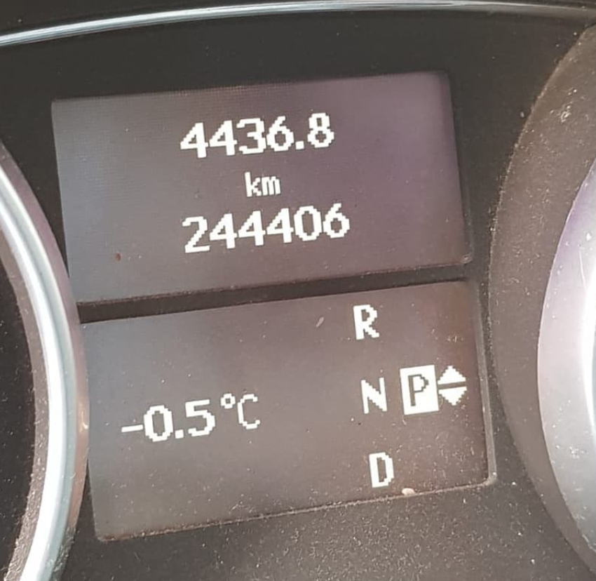 Mercedes Benz ML 280 CDI Baujahr 2007 Tachoanzeige Bordcomputer