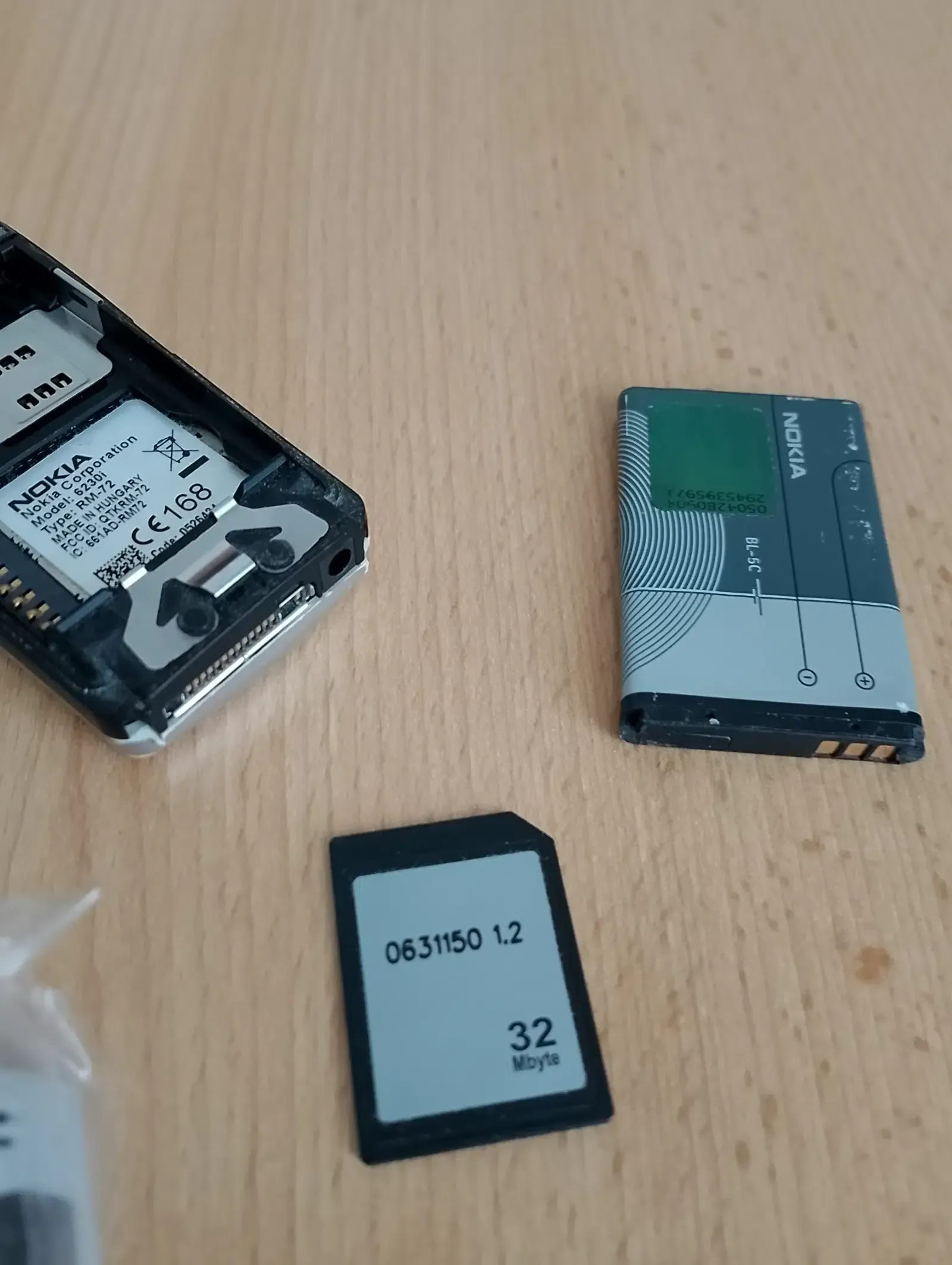 Nokia Handy 6230i-Mit Zubehör-Speicherkarte