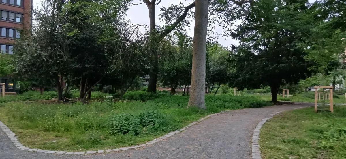 Parkweg Richterstraße Hamborn.