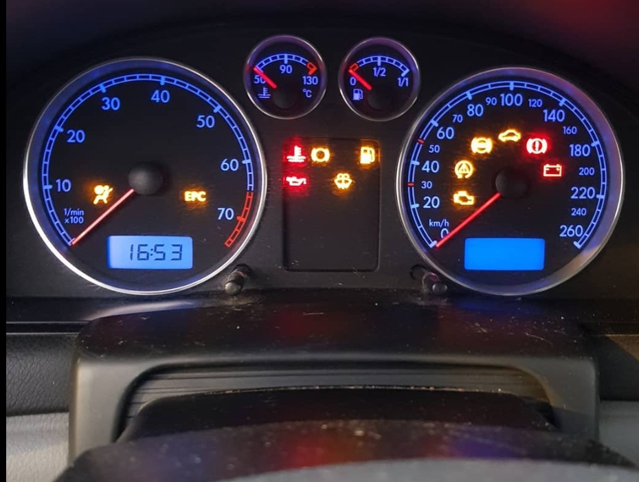 Passat 2.0 Limousine 4 Motion Instrumente