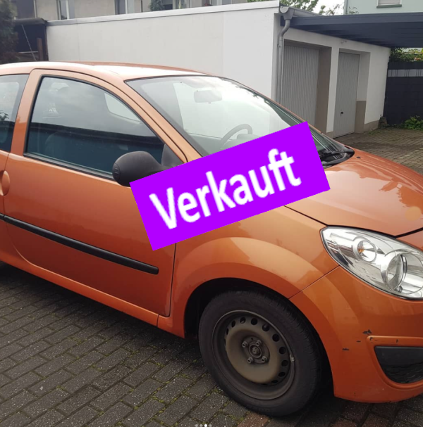 Renault Twingo Baujahr 2009 Orange Renault Twingo Baujahr 2009 Orange Front