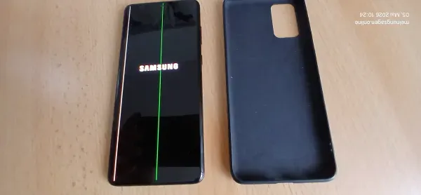 Samsung Galaxy Plus S20 mit Schutzhülle Schwarz