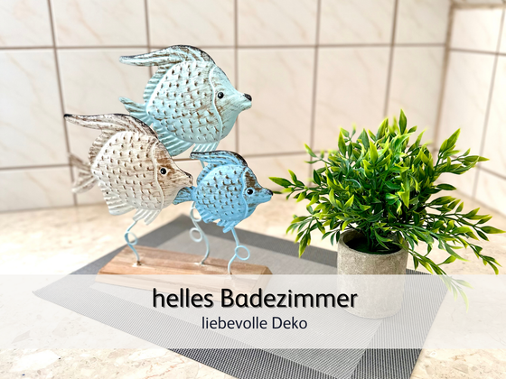 Liebevolle Deko in der Ferienwohnung Lütte Krabbe in Bensersiel