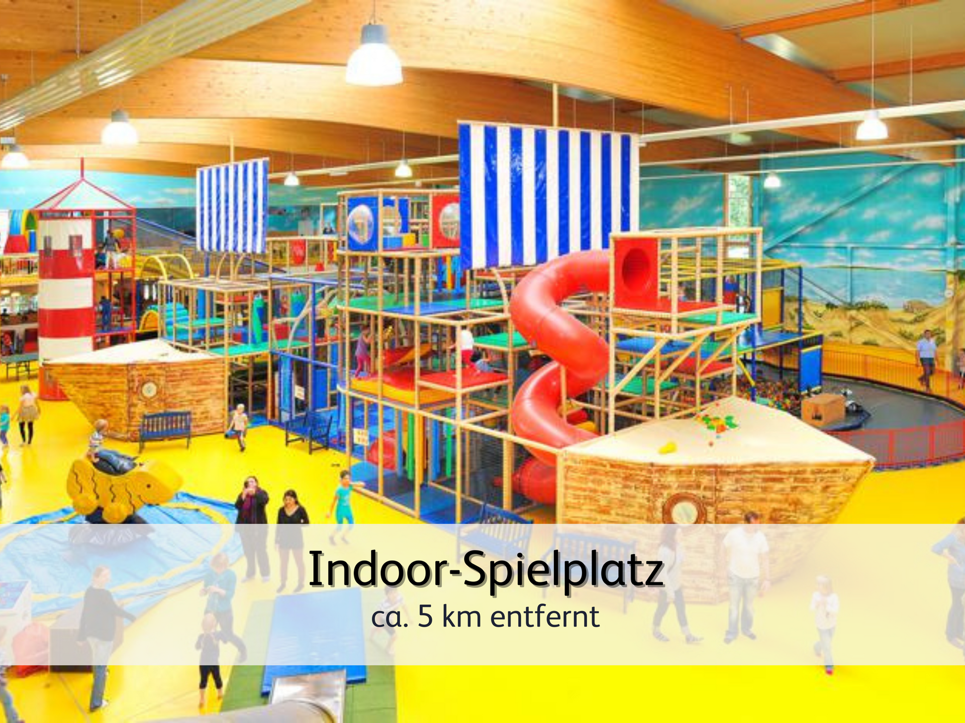 Indoorspielplatz mit einer Vielzahl ein Spielmöglichkeiten bei schlechtem Wetter in Esens