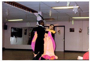 Carol and dance partner