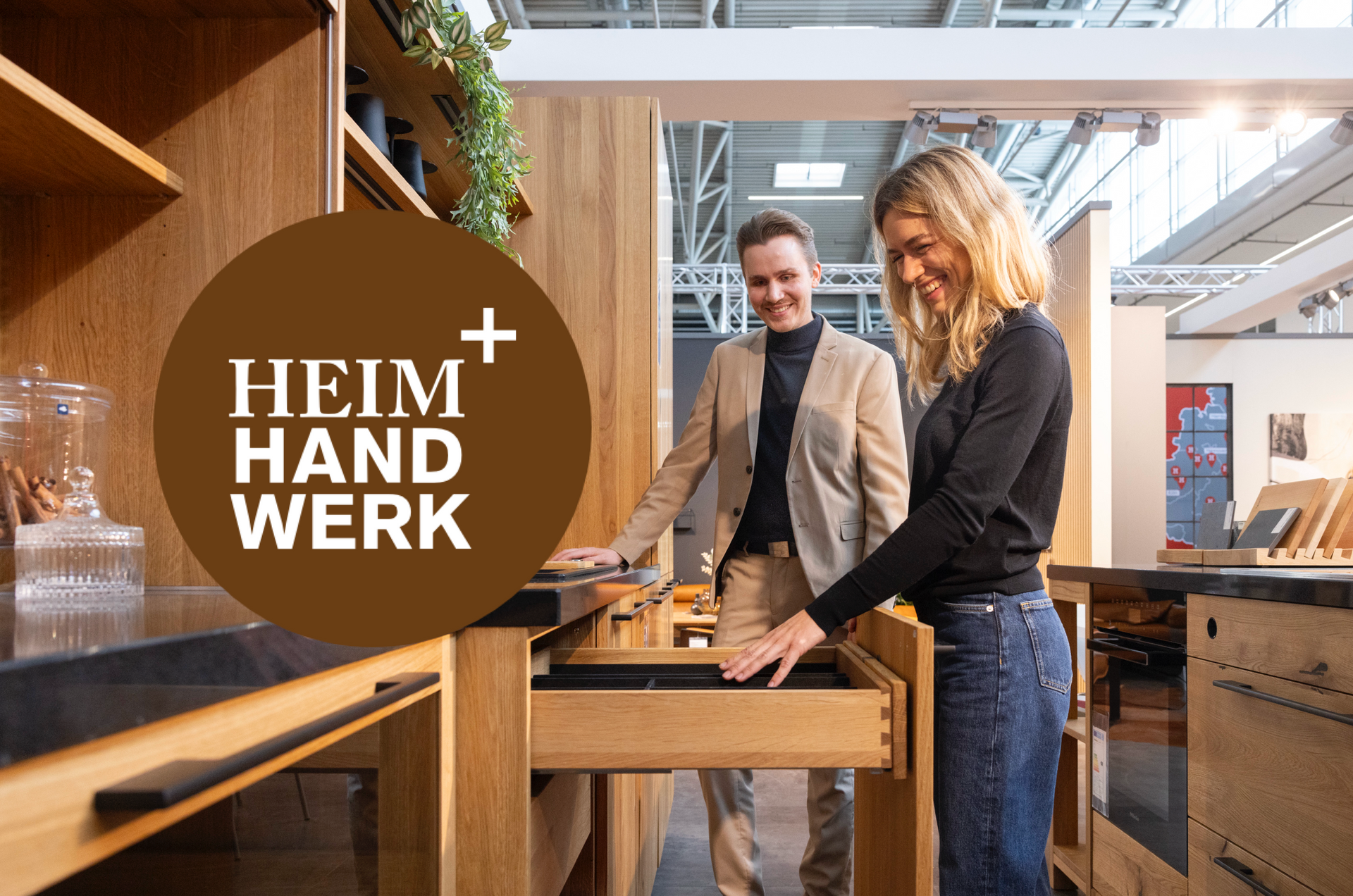 Wir besuchen die Messe Heim + Handwerk in München vom 12. bis 16. November 2025