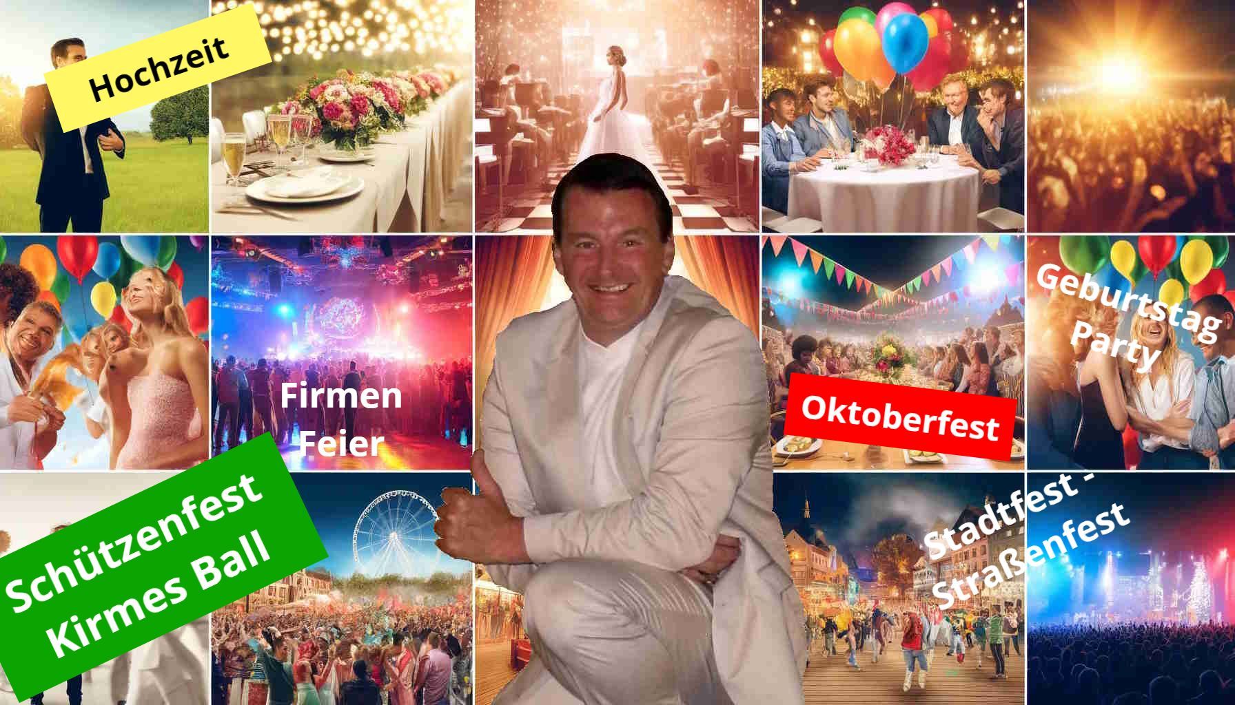 Alleinunterhalter NRW - Oktoberfest Schützenfest Firmen Feier Stadtfest Geburtstag Hochzeit