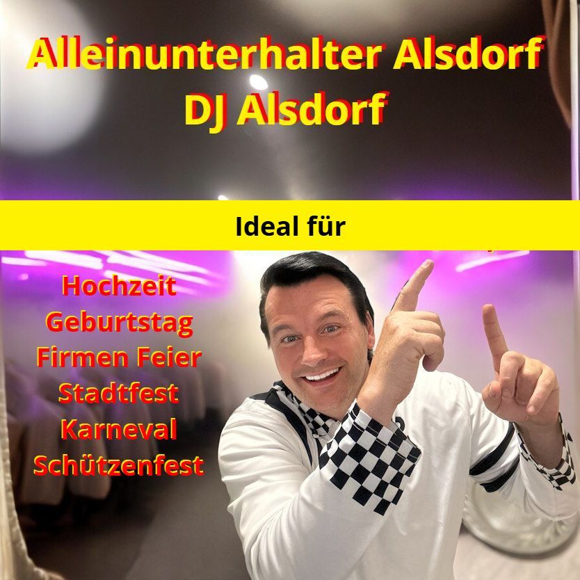 Alles aus einer Hand ! Live Musik und DJ ! 2 Dienstleistungen gleichzeitig. Super ideal als Alleinunterhalter und DJ Alsdorf