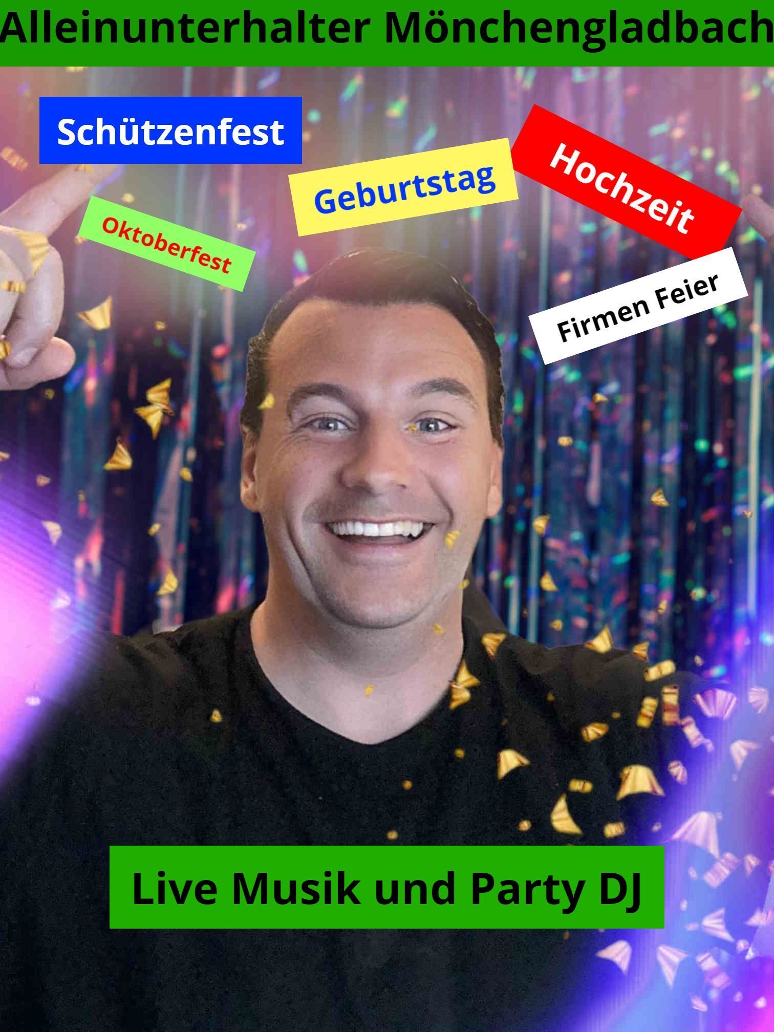 Alleinunterhalter Mönchengladbach, Keyboarder Karl - Entertainer und Live Musiker