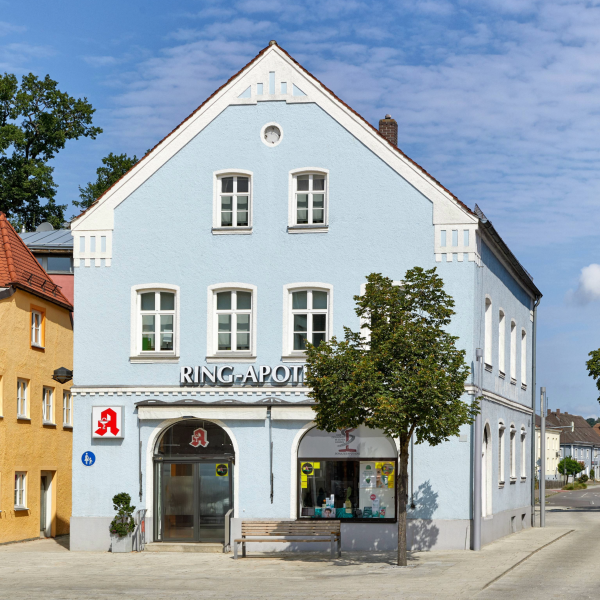 Frontansicht der Ringapotheke